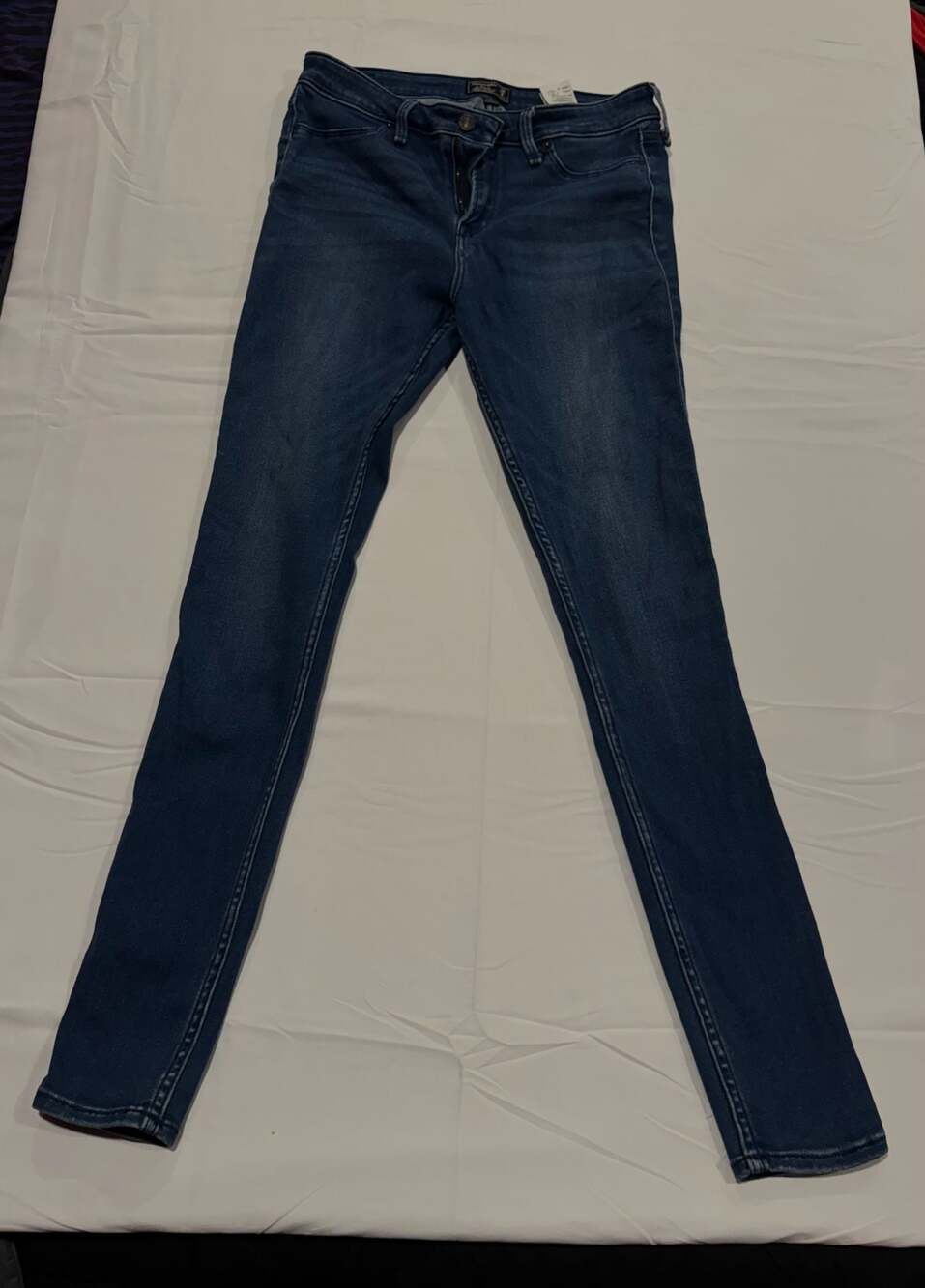 Y2K Abercrombie & Fitch Harper Low Rise Jean Legging Size 28x6L